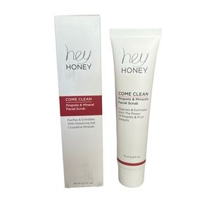 HEY HONEY | Come Clean Propolis Mineral Facial Scrub.